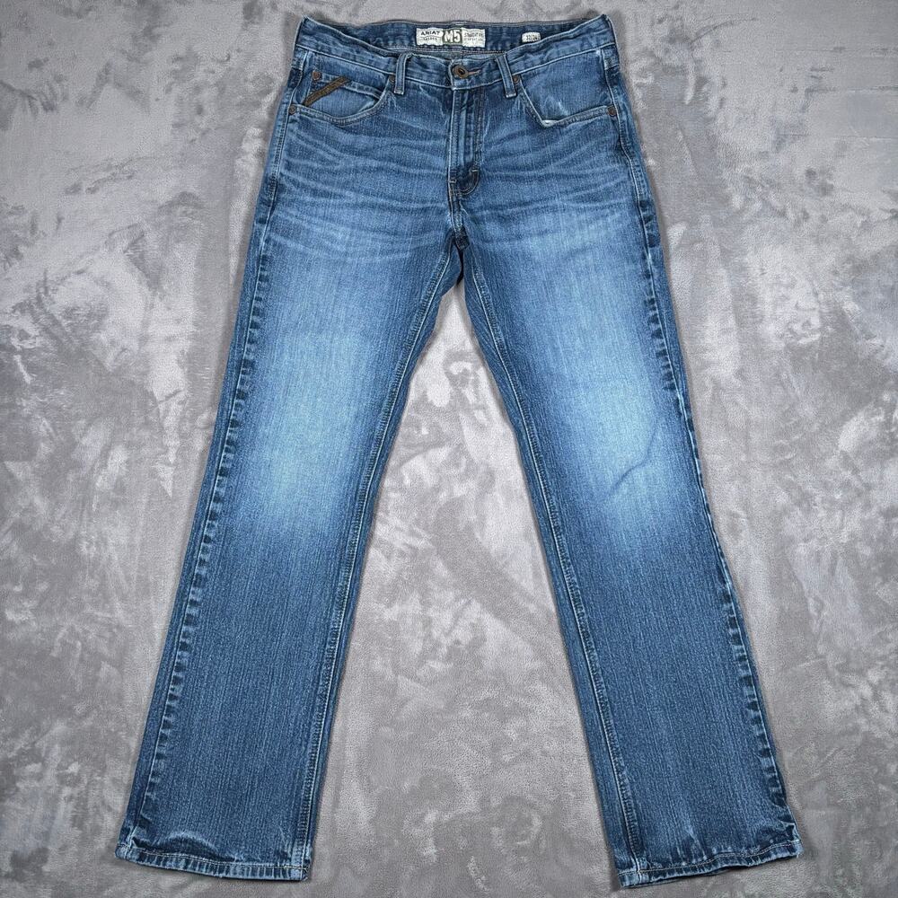 Men’s Ariat M5 Legacy Durham Straight Fit Straight Leg Jeans Size 32x34